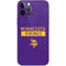 NFL Minnesota Vikings Purple Performance Series iPhone 12 Pro Skin